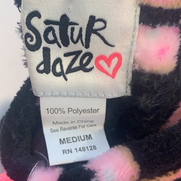 Women’s Fun Pink Donut Print Pajama Pants. - Picture 4 of 4